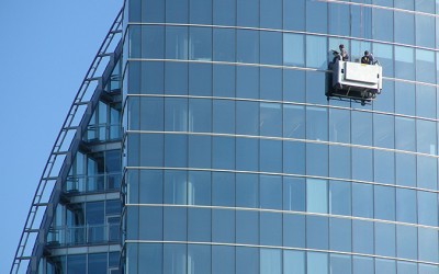 Commercial Cleaning Windows and Building Exteriors
